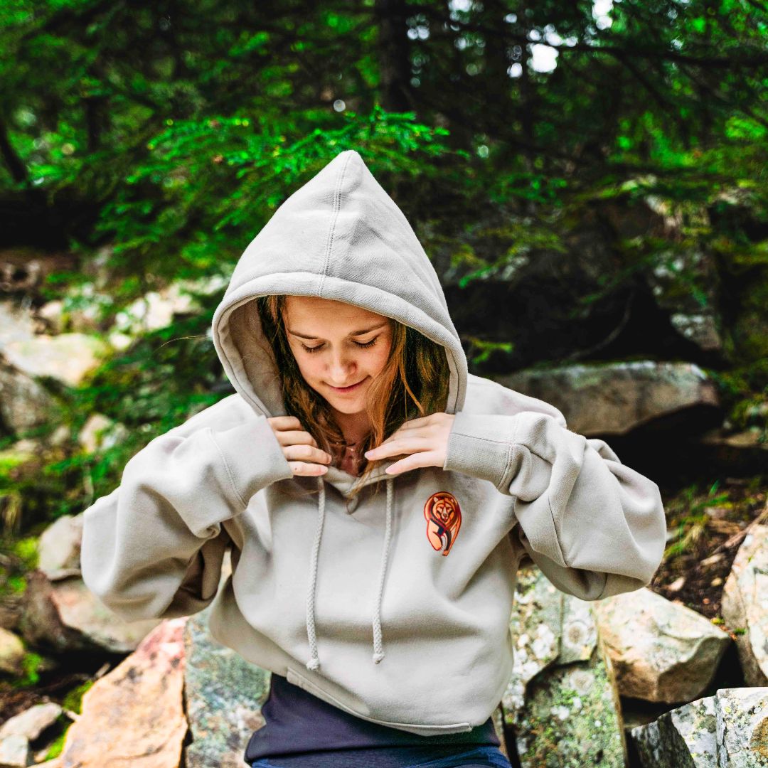 Hey Bear Cement Hoodie | Hey Bear