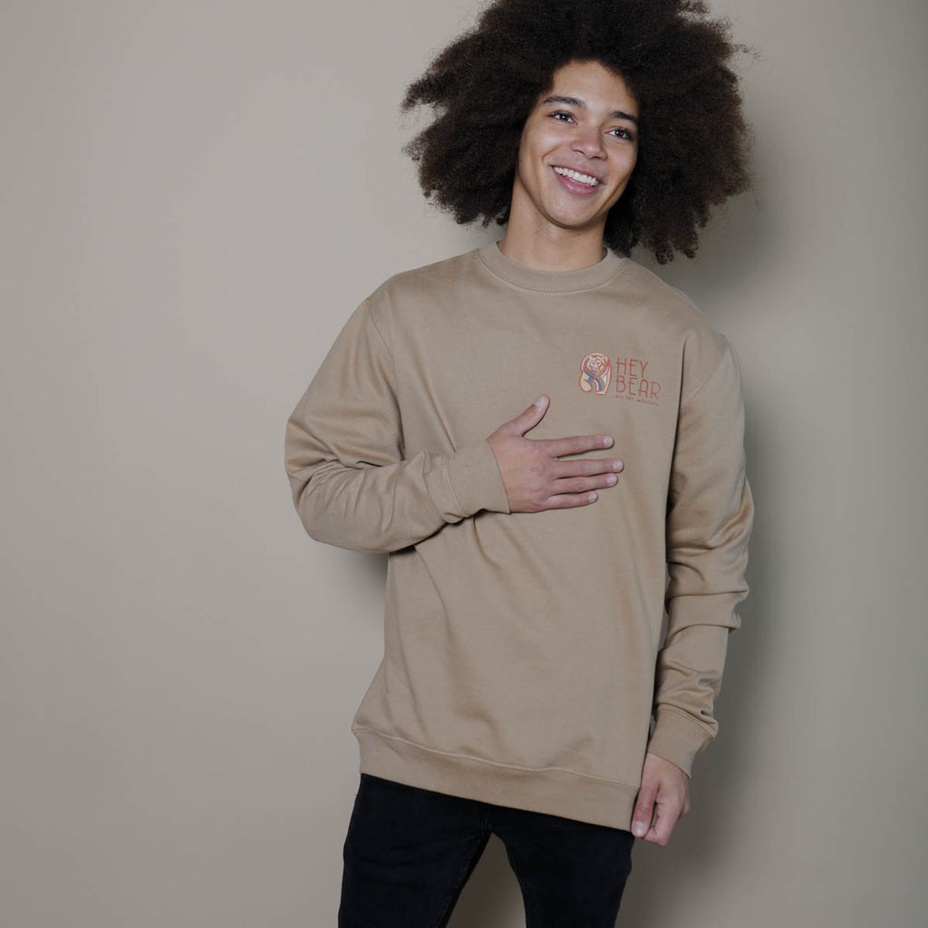 Hey Bear Sandstorm Crewneck